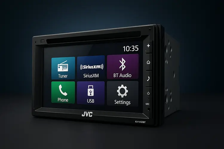 เครื่องเสียงรถยนต์ JVC KW-V430BT ราคาล่าสุดพร้อมฟังก์ชันครบครัน