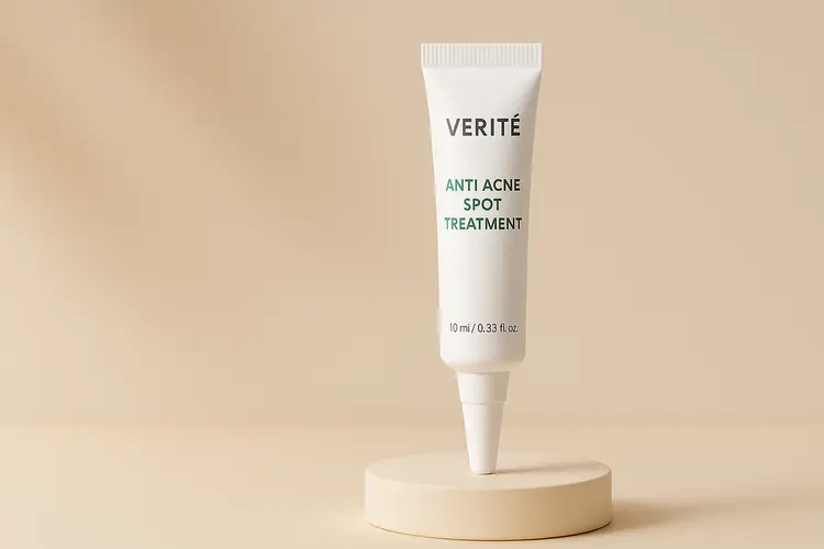 รีวิวเจลแต้มสิว Verite Anti Acne Spot Treatment ใช้แล้วสิวยุบไวแค่ไหน