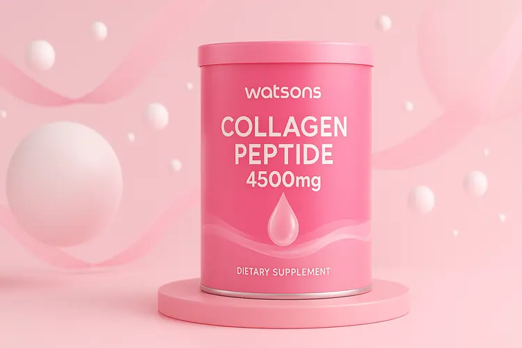 รีวิว Watsons Collagen Peptide 4500mg คอลลาเจนชงดื่มช่วยให้ผิวสวยใสจริงไหม