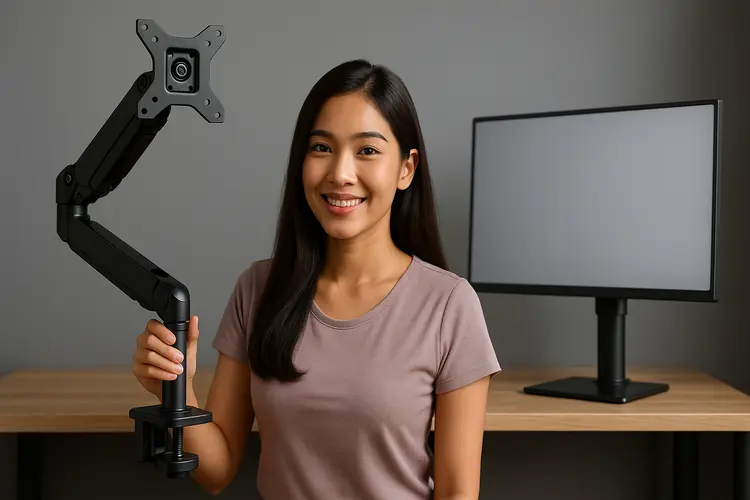 10 อันดับ Monitor Arm ยี่ห้อไหนดี ปี 2025 จัดโต๊ะคอมโปร ปรับระดับอิสระ