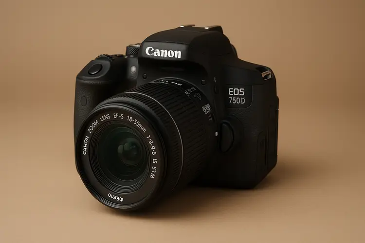 กล้อง Canon EOS 750D ราคาล่าสุดในตลาดมือสอง พร้อมเลนส์คิทน่าใช้งาน
