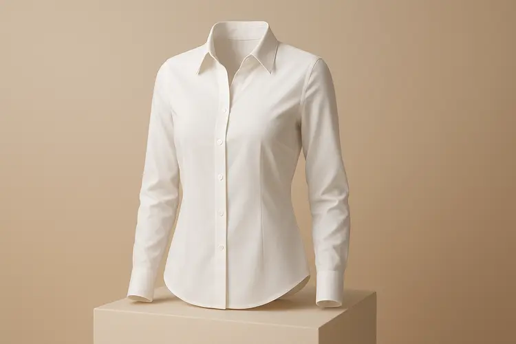 10 เสื้อเชิ้ตสีขาวผู้หญิง ยี่ห้อไหนดี ปี 2025 ผ้าดี ใส่สบาย