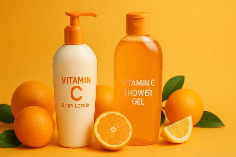 รีวิวโลชั่นและครีมอาบน้ำวิตามินซี ยี่ห้อไหนดี ผิวขาวกระจ่างใสจริงมั้ย