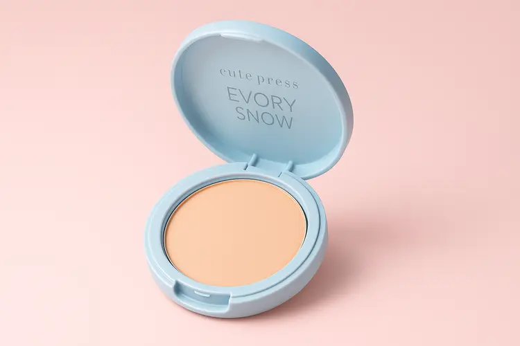 ราคา แป้ง Cute Press Evory Snow (ปี ๒๕๖๘) แป้งคุมมัน ปกปิดดีไหม?
