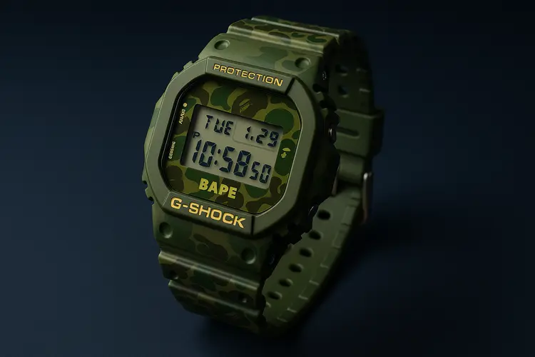 นาฬิกา G-Shock x Bape ราคาล่าสุดปี 2025 รุ่นหายาก น่าสะสมหรือไม่?
