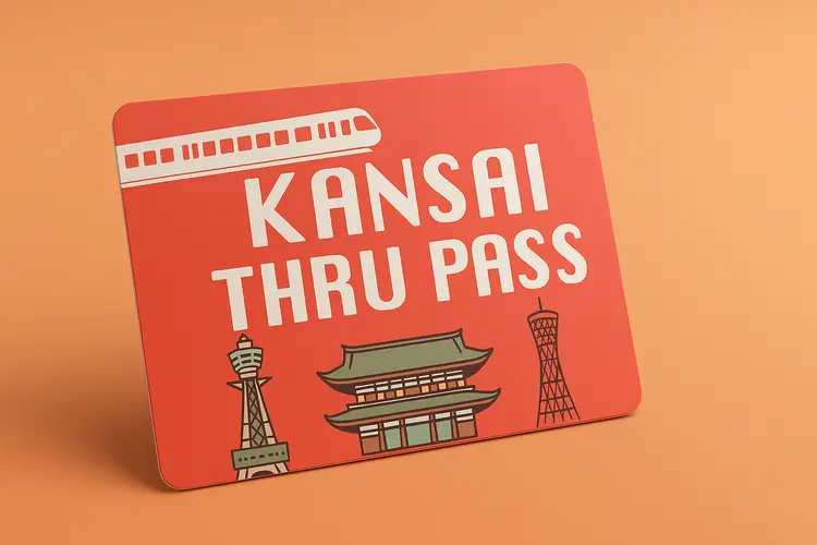 บัตร Kansai Thru Pass ราคาล่าสุดสำหรับท่องเที่ยวโอซาก้า เกียวโต โกเบ