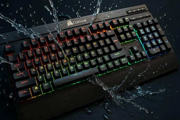 รีวิวคีย์บอร์ดเกมมิ่ง Corsair K68 กันน้ำกันฝุ่น ทนทานสมคำร่ำลือจริงไหม