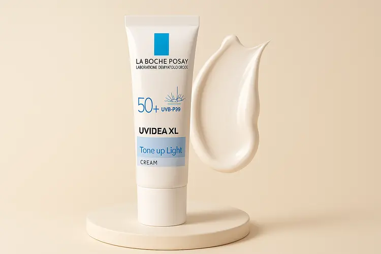 รีวิวกันแดด La Roche Posay UVIDEA XL Tone-Up Light Cream ปรับผิวสว่างใส