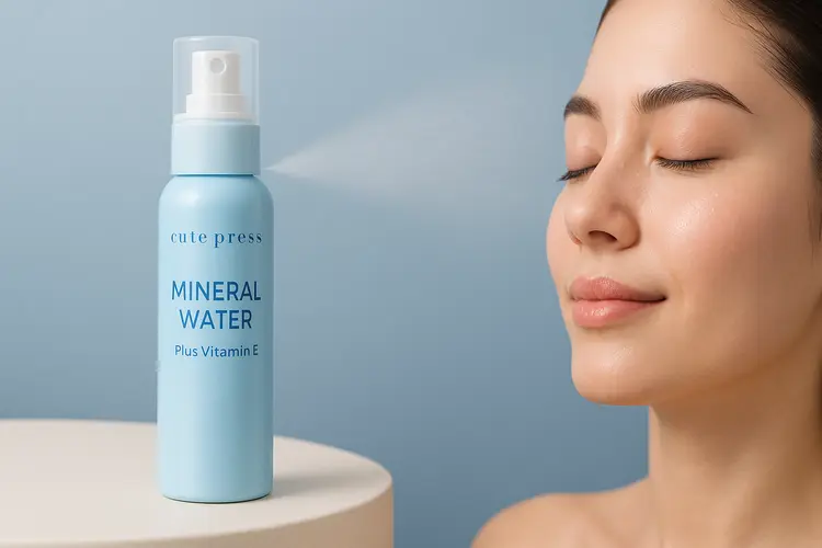 รีวิวสเปรย์น้ำแร่ Cute Press Mineral Water Plus Vitamin E ฉีดแล้วสดชื่นจริงไหม