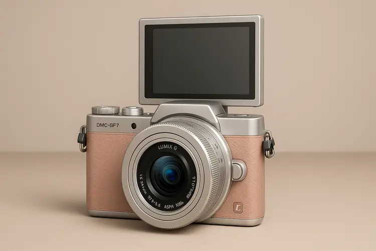 เช็คราคา กล้อง Panasonic DMC-GF7 มือสอง สภาพดี ถ่ายเซลฟี่สวย