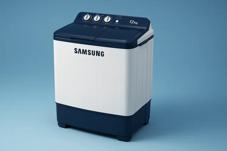เครื่องซักผ้า Samsung 2 ถัง 12 kg ราคาล่าสุด ซักสะอาด ประหยัดไฟไหม?