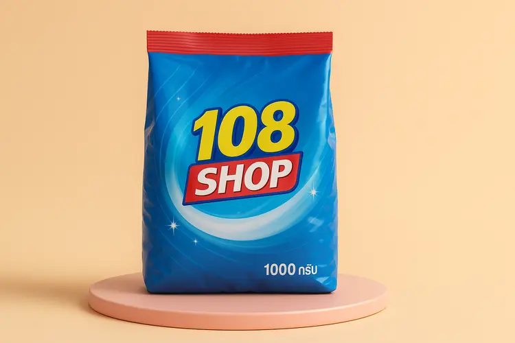 ผงซักฟอก 108 Shop 1000 กรัม ราคาเท่าไหร่? ซื้อที่ไหนคุ้ม