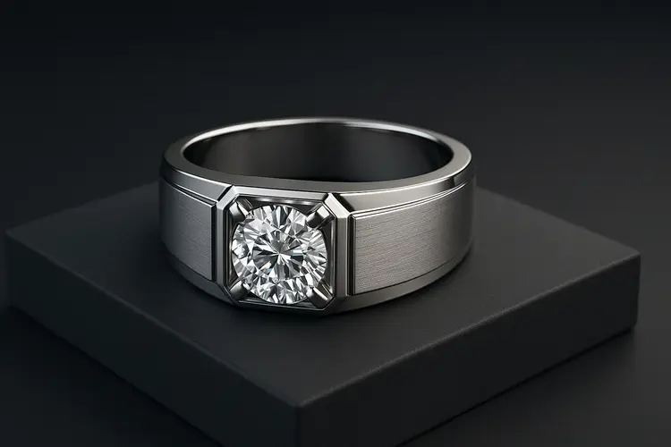 เลือกซื้อ แหวนเพชร ชาย งบ 30000 บาท แบบไหนดี? ดีไซน์เท่ เหมาะกับผู้ชาย