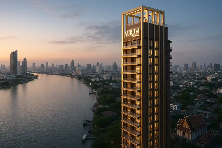 คอนโด Aurum The River ราคาล่าสุด ปี 2568 คอนโดริมแม่น้ำเจ้าพระยา วิวสวย