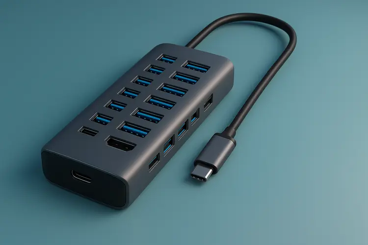 10 USB HUB ยี่ห้อไหนดี ปี 2025 พอร์ตเยอะ ใช้งานหลากหลาย