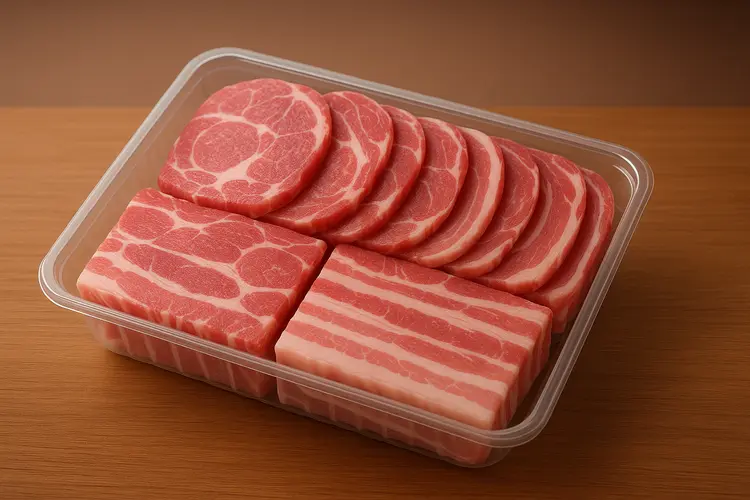 ราคา หมู สไลด์ แม็คโคร (สันคอ/สามชั้น) อัปเดตล่าสุด แพ็คละกี่บาท