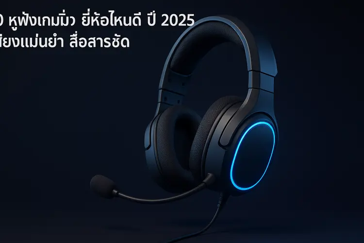 10 หูฟังเกมมิ่ง ยี่ห้อไหนดี ปี 2025 เสียงแม่นยำ สื่อสารชัด
