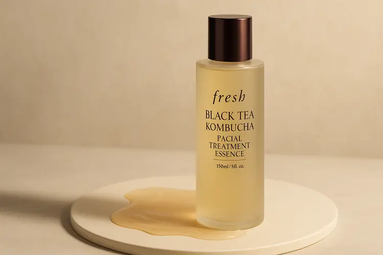 รีวิว Fresh Black Tea Kombucha Essence: น้ำตบชาดำหมัก ช่วยผิวเรียบเนียน ดีจริงไหม?