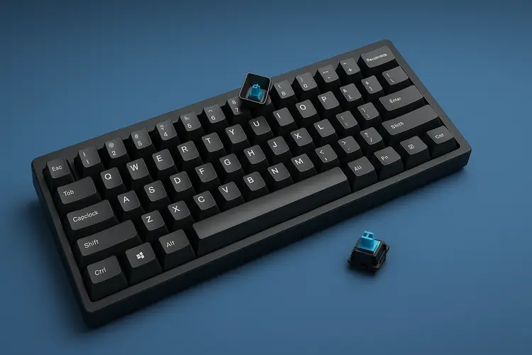 10 อันดับ คีย์บอร์ด Blue Switch แนะนำ ปี 2025 สัมผัสแบบ Mechanical พิมพ์สนุก