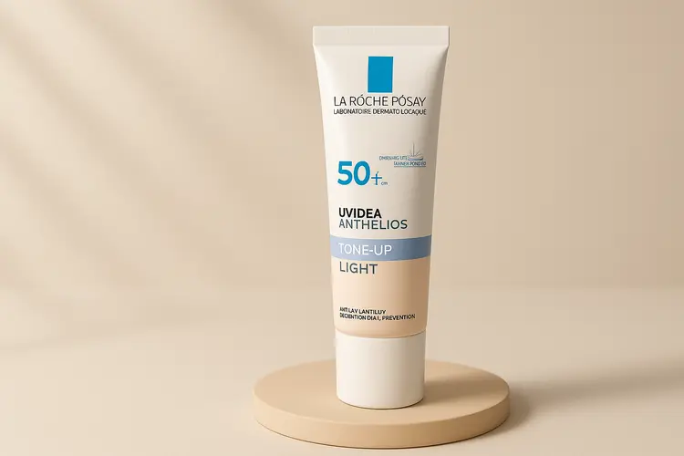 รีวิวกันแดด La Roche-Posay Tone-Up Light Cream ปรับผิวสว่างใสไม่วอกลอย