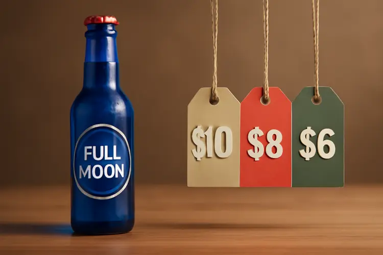 ราคา Full Moon เครื่องดื่มยอดนิยม: ซื้อแบบไหนถูกสุด สำหรับปาร์ตี้และร้านค้า