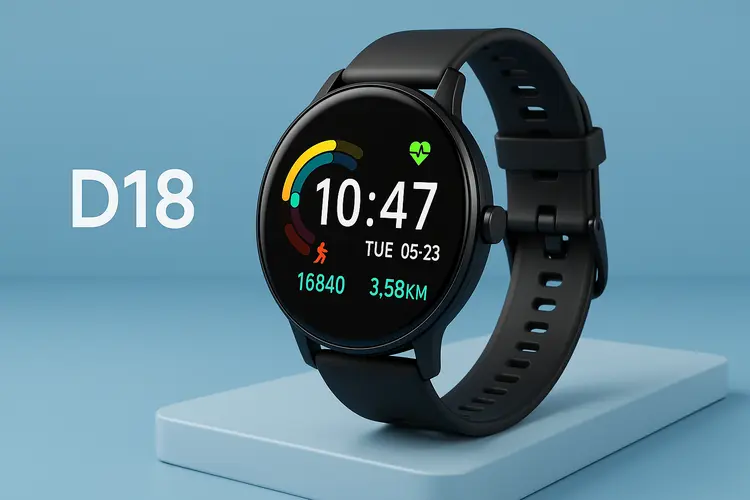 Smart Watch D18 ราคาถูก ฟังก์ชันเพียบ น่าซื้อใช้ไหม?