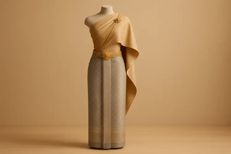 10 ชุดไทยประยุกต์ ปี 2025 สวยสง่า ใส่สบาย