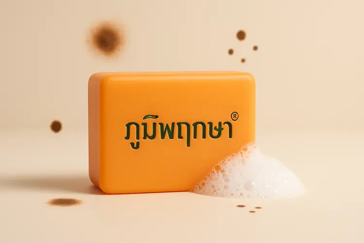 รีวิว สบู่ภูมิพฤกษา ลดจุดด่างดำ สิว ฝ้า กระ จางลงจริงไหม?