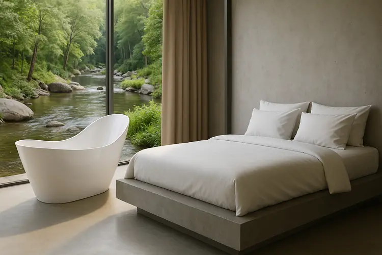 รีวิว วิลล่า โมรีดา (Villa Moreeda) ที่พักสุดชิคริมลำธาร สวนผึ้ง ราชบุรี