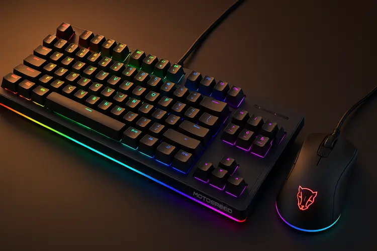 ราคา Gaming Gear Motospeed คีย์บอร์ด เมาส์ คุณภาพดี ราคาไม่แพง