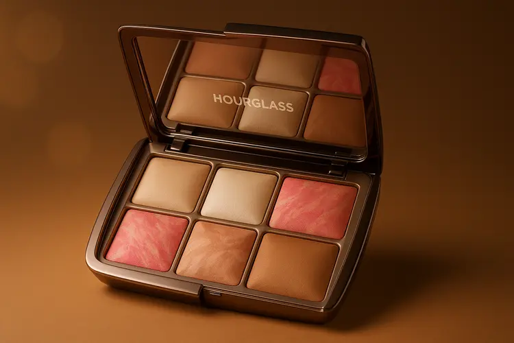 รีวิว Hourglass Ambient Lighting Palette (6 หลุม): ไฮไลท์ บลัช บรอนเซอร์ คุ้มค่าไหม?