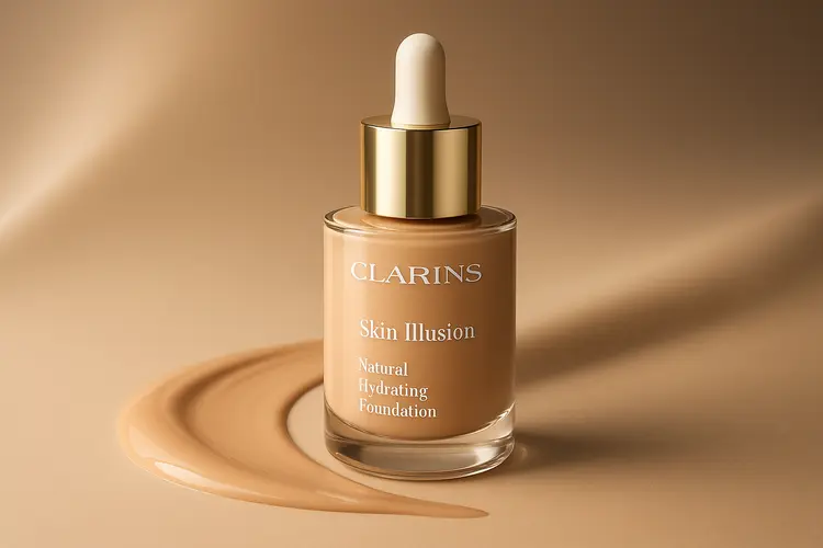 รีวิว Clarins Skin Illusion Natural Hydrating Foundation รองพื้นผิวฉ่ำวาว